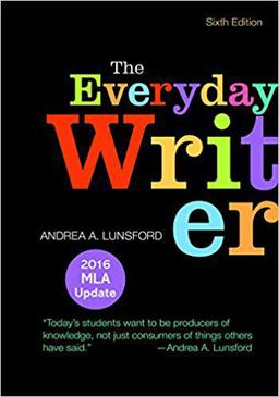The Everyday Writer with 2016 MLA Update