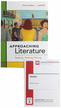 Approaching Literature 4e and LaunchPad Solo for Literature (1-Term Access)