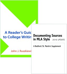 Reader's Guide to College Writing and Documenting Sources in MLA Style: 2016 Update