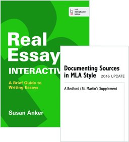 Real Essays Interactive and Documenting Sources in MLA Style: 2016 Update