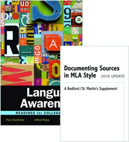 Language Awareness 12e and Documenting Sources in MLA Style: 2016 Update