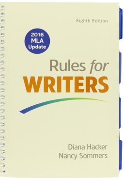 Rules for Writers with Writing about Literature (Tabbed), 2016 MLA Update Edition and LaunchPad Solo for Rules for Writers (Twelve Month Access)