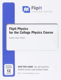 FlipIt for College Physics (Algebra Version - Twelve Months Access)