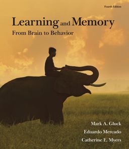 Learning and Memory: From Brain to Behavior  9781319107383 Front Cover