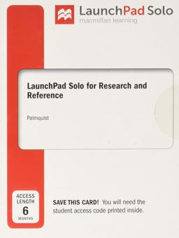 LaunchPad Solo for Research and Reference (1-Term Access)
