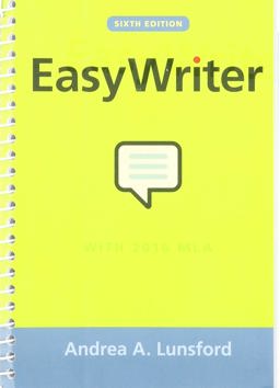 EasyWriter 6e and LaunchPad Solo for the Lunsford Franchise (Six-Months Access)