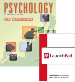 Loose-Leaf Version of Psychology in Modules 11e and LaunchPad (Six Month Access for Virtual Bundle)