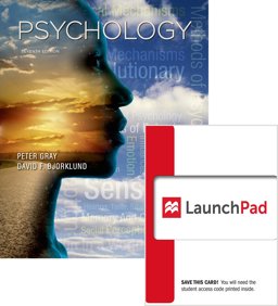 Loose-Leaf Version of Psychology 7e and LaunchPad (Six Month Access)