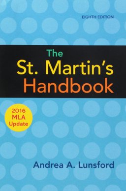The St. Martin's Handbook with 2016 MLA Update