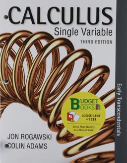 Loose-Leaf Version for Calculus Early Transcendentals Single Variable 3e and Single Term WebAssign with e-Book for Calculus Early Transcendentals 3e