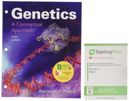 Loose-Leaf Version for Genetics: a Conceptual Approach 6e and SaplingPlus for Genetics: a Conceptual Approach 6e (Six-Month Access)