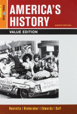 Loose-Leaf Version of America's History, Value Edition, Volume 2 8E and LaunchPad for America's History 8e V2 and America: a Concise History, 6e Volume 2 and Sources for America's History, Volume 2: Since 1865 8E
