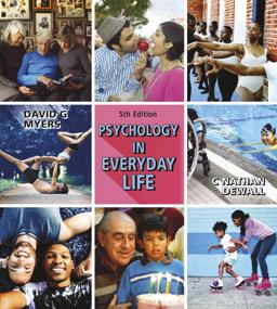 Psychology in Everyday Life 5th 9781319133726 Front Cover