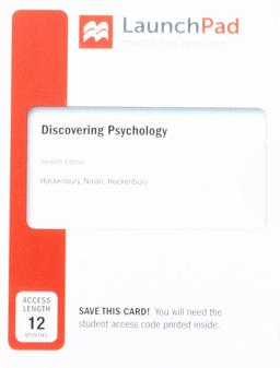LaunchPad for Discovering Psychology (2-Term Access)