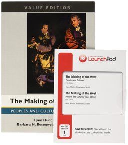 The Making of the West, 5e Value Edition, Combined and LaunchPad (12 Months Access) The Making of the West, 5e Value Edition, Combined and LaunchPad (12 Months Access)