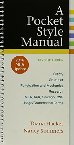 A Pocket Style Manual, 2016 MLA Update Edition 7e and LaunchPad Solo for Readers and Writers (Six Month Online)