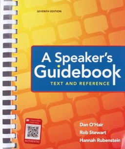 A Speaker's Guidebook + Launchpad Access 6 Months Speakers Guide: Text and Reference  9781319167417 Front Cover