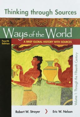 Thinking Through Sources for Ways of the World: A Brief Global History  9781319170202 Front Cover