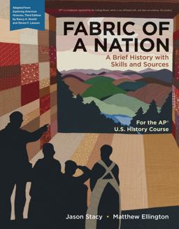 Fabric of a Nation A Brief History with Skills and Sources, for the APï¿½ Course  9781319178178 Front Cover