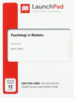LaunchPad for Psychology in Modules (2-Term Access)