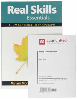 Writing Essentials Online (2-Term Access) and Real Skills Essentials