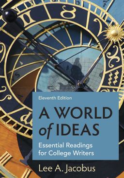 A World of Ideas: Essential Readings for College Writers  9781319194444 Front Cover