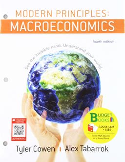 Loose-Leaf Version for Modern Principles of Macroeconomics 4e and SaplingPlus for Modern Principles of Macroeconomics 4e (Six Months Access)