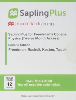 SaplingPlus for College Physics (Multi-Term Access)