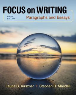 Focus on Writing: Paragraphs and Essays 5th 9781319207397 Front Cover
