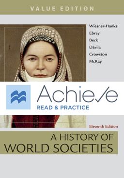 Achieve Read and Practice for a History of World Societies, Value (Twelve Months Access)