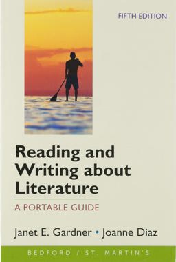 Reading and Writing about Literature A Portable Guide 5th 9781319215057 Front Cover
