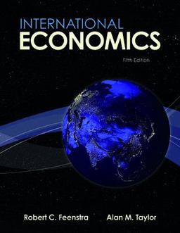 International Economics 5th 9781319218508 Front Cover