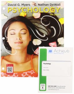 Loose-Leaf Version for Psychology 12e and Achieve Read and Practice for Psychology 12e (1-Term Access)