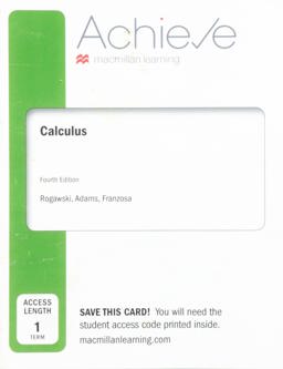 Achieve for Calculus (1-Term Access)
