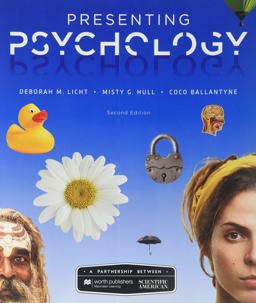 Scientific American: Presenting Psychology 2e and LaunchPad for Scientific American: Presenting Psychology 2e (1-Term Access) 2nd 9781319221522 Front Cover