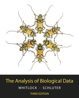 The Analysis of Biological Data:  9781319226237 Front Cover
