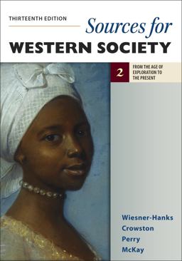 Sources for Western Society, Volume 2 From the Age of Exploration to the Present 13th 9781319229788 Front Cover