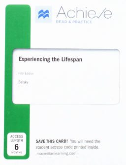 Achieve Read and Practice for Experiencing the Lifespan (1-Term Access)