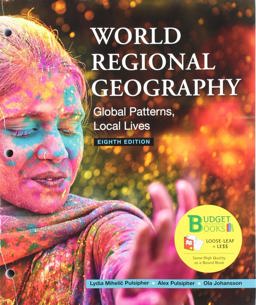 World Regional Geography: Global Patterns, Local Lives  9781319235161 Front Cover