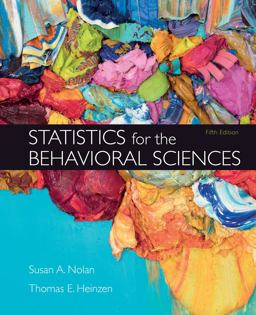 Statistics for the Behavioral Sciences