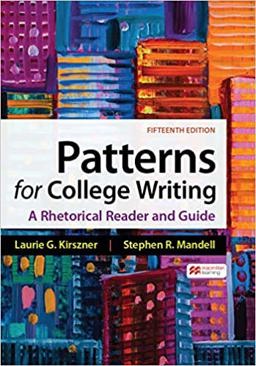 Patterns for College Writing A Rhetorical Reader and Guide 15th 9781319243791 Front Cover