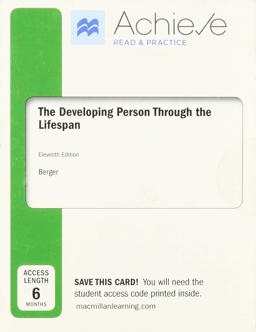 Achieve Read and Practice for the Developing Person Through the Life Span (1-Term Access)