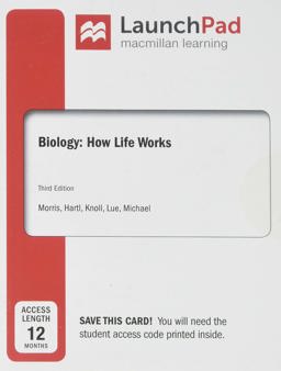 LaunchPad for Biology: How Life Works (2-Term Access)