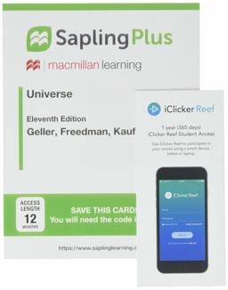 SaplingPlus for Freedman's Universe (Twelve-Months Access) and IClicker Reef Polling (Twelve-Months Access; Standalone)
