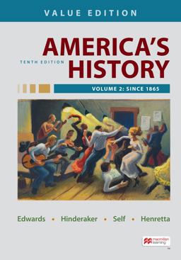 America's History, Value Edition, Volume 2