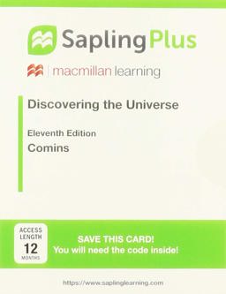 SaplingPlus for Discovering the Universe 11e (Twelve-Months Access) and IClicker Reef Polling (Twelve-Months Access)