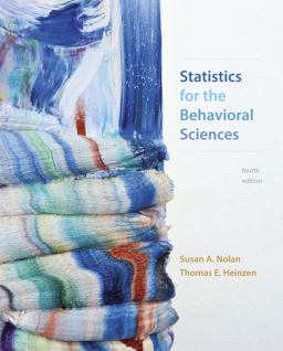 Statistics for the Behavioral Sciences