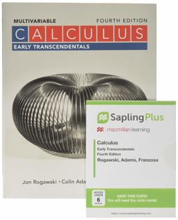 Calculus: Early Transcendentals Multivariable 4e and SaplingPlus for Calculus Early Transcendentals 4e (Single Term Access)