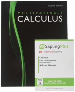 Calculus: Early Transcendentals, Multivariable 2e and SaplingPlus for Calculus 2e (Single Term Access)