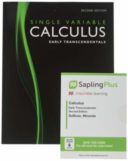 Calculus: Early Transcendentals, Single Variable and SaplingPlus for Calculus (Single Term Access)